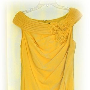 Beautiful sun yellow dress!